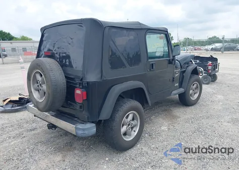 1999 Jeep Wrangler Sport from USA, damaged, VIN 1J4FY19S1XP406264